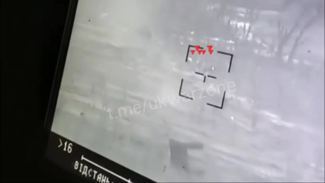 Ukrainian ATGM Shreds Russian Assault Group