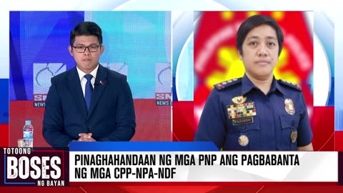 Pinaghahandaan ng mga PNP ang pagbabanta ng mga C P P-N P A-N D F
