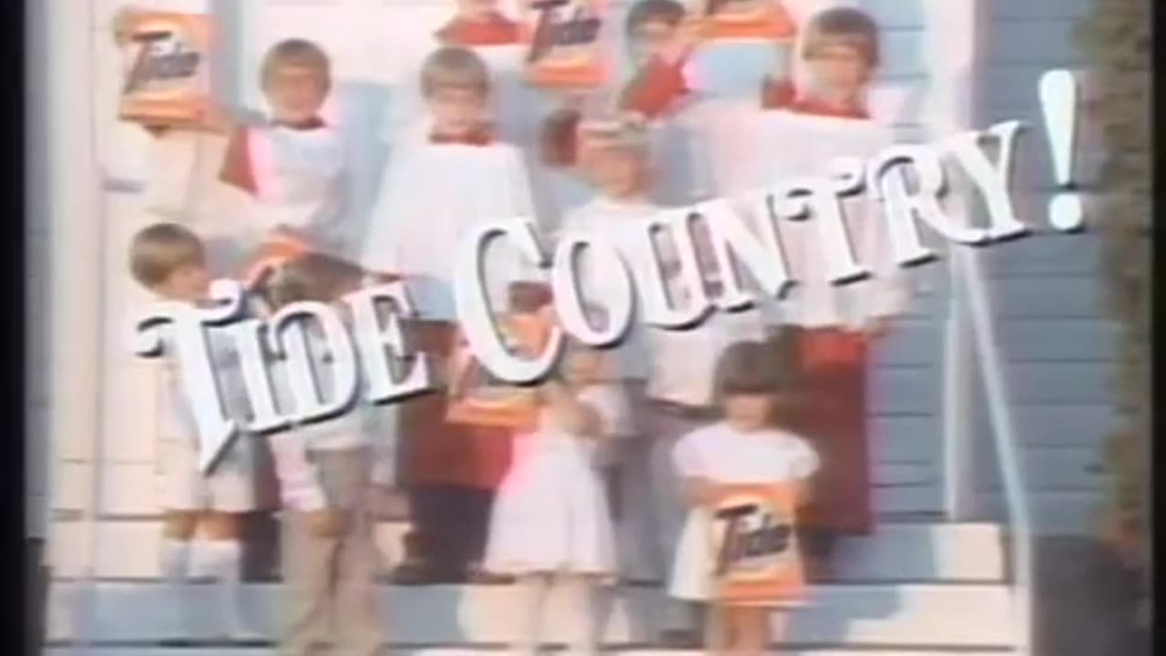 Tide Laundry Detergent Commercial From 1983