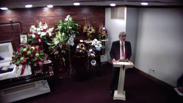 Harry Tracy Funeral Service