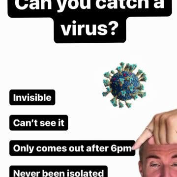 🤔Can you catch a virus? The rockefeller fairy tale.