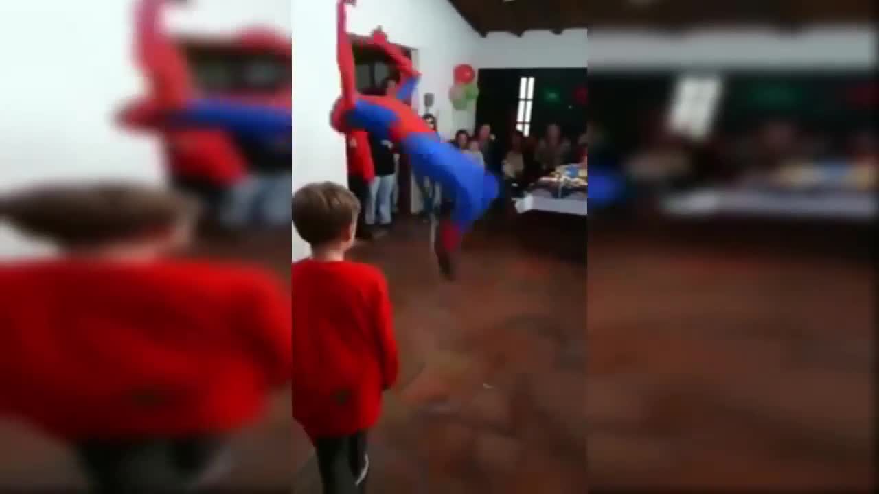 Hombre araña 😂