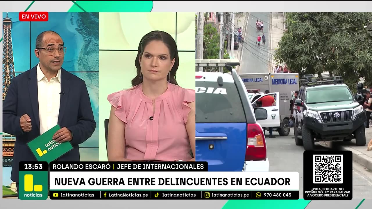 "Tienen también presencia en Perú": Fuerte guerra entre facciones de 'Los Tiguerones' en Ecuador