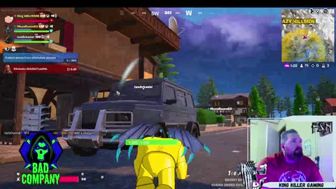 Fortnite with the crew Jeffey and moon raven