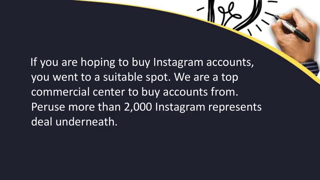 Buy Instagram Accounts