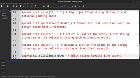 Manipulate Strings Part III Using Python