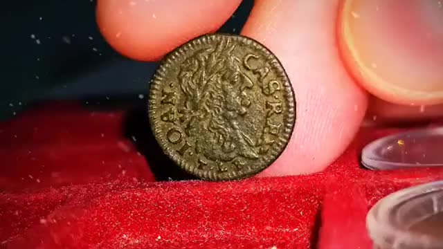 Very Rare Coin Wolski R8 Solidus of Johann Casimir Poland Lithuania Coin