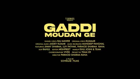 Gaddii.. punjabi new song 2022