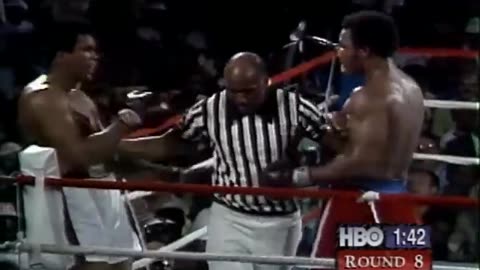 George Foreman vs Muhammad Ali - Oct. 30, 1974 - Entire fight - Rounds 1 - 8 & Interview