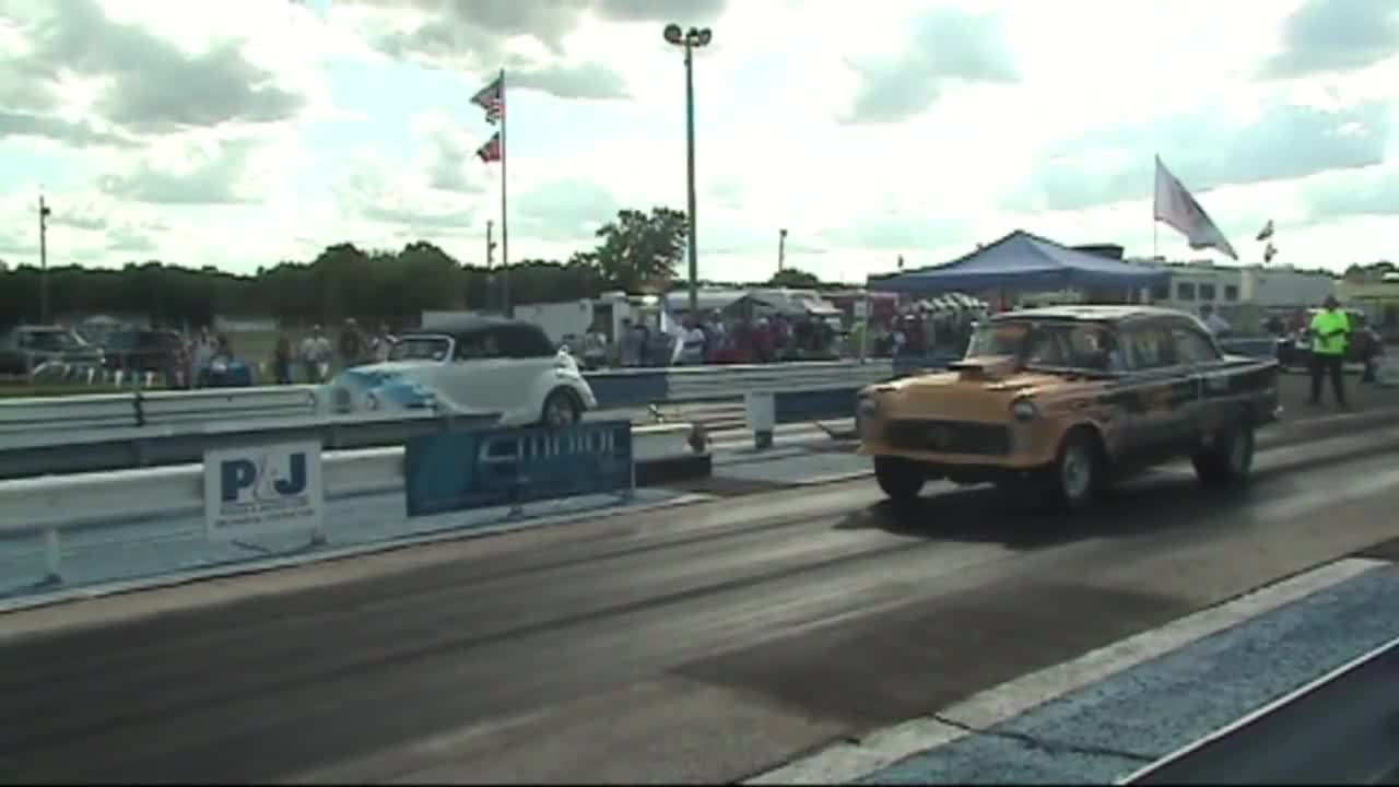 Empire Dragway Gold Cup 2012 Nostalgia Gas 1st round. Sun Aug. 19