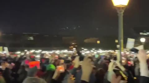 Huge manifestation of solidarity with Ukraine, Vienna