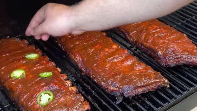 235_Jalapeño Watermelon BBQ Ribs #shorts