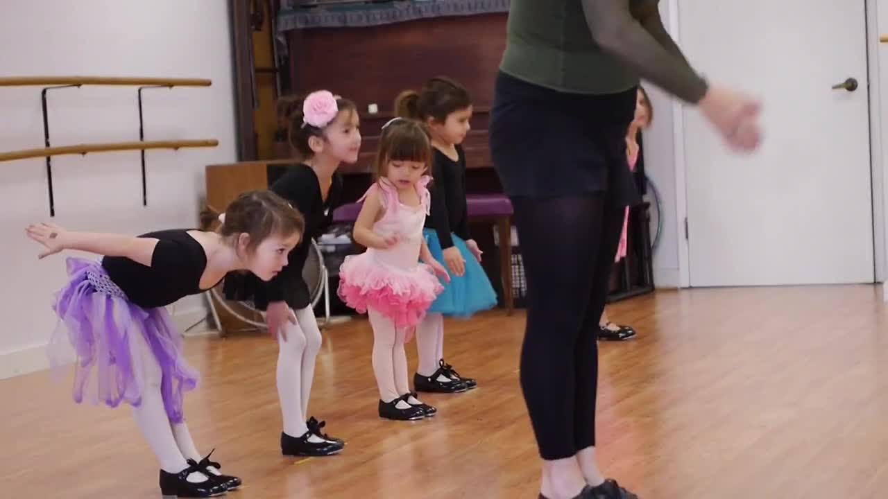 Precious Tap Dancing Girl Won't Give Up No Matter What