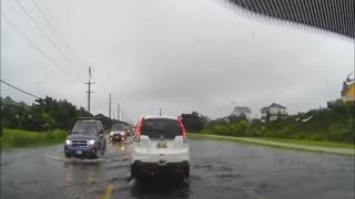 Rain At Avon, NC (OBX) 07-2018 Part II Dash Cam