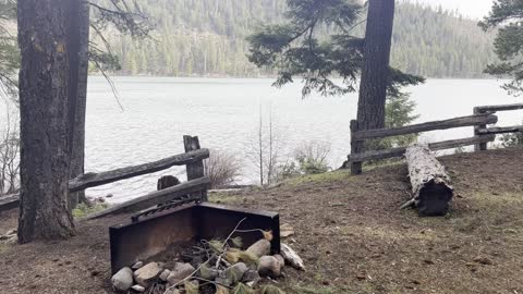 Campsite #16 – BEST Drive-In Site – South Shore Campground – Suttle Lake – Central Oregon – 4K