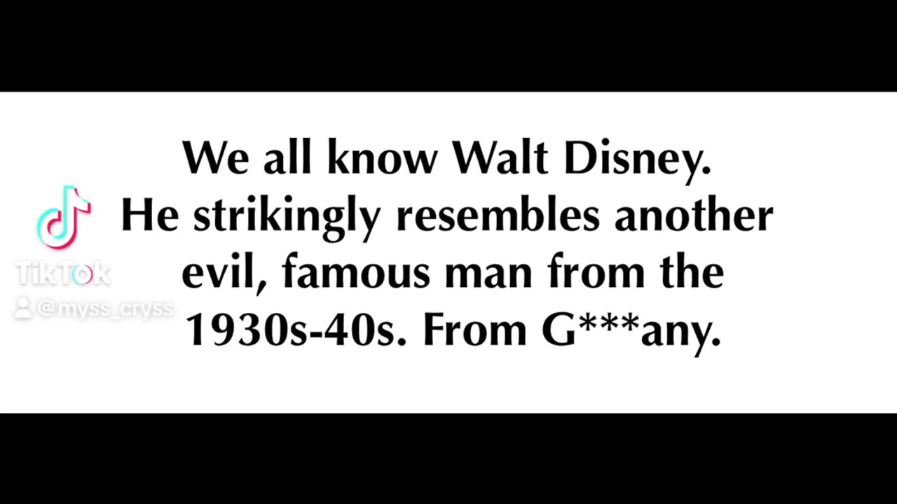 Walt Disney is Hitler