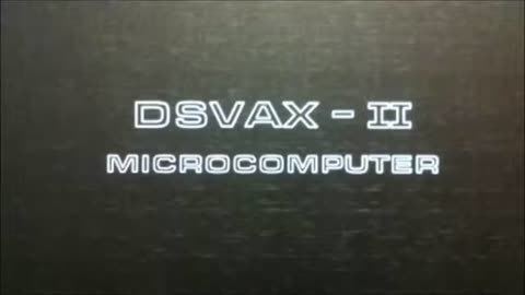 The VAX DSVAX 11 Microcomputer