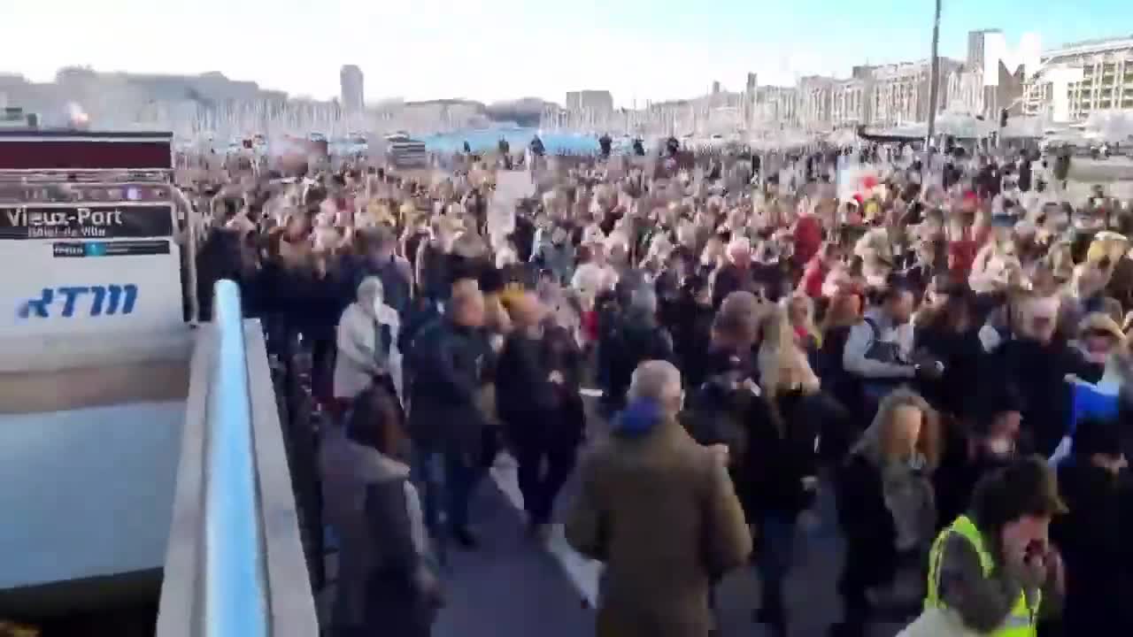 Macron U-TURNS On Health Restriction After Freedom March In Paris