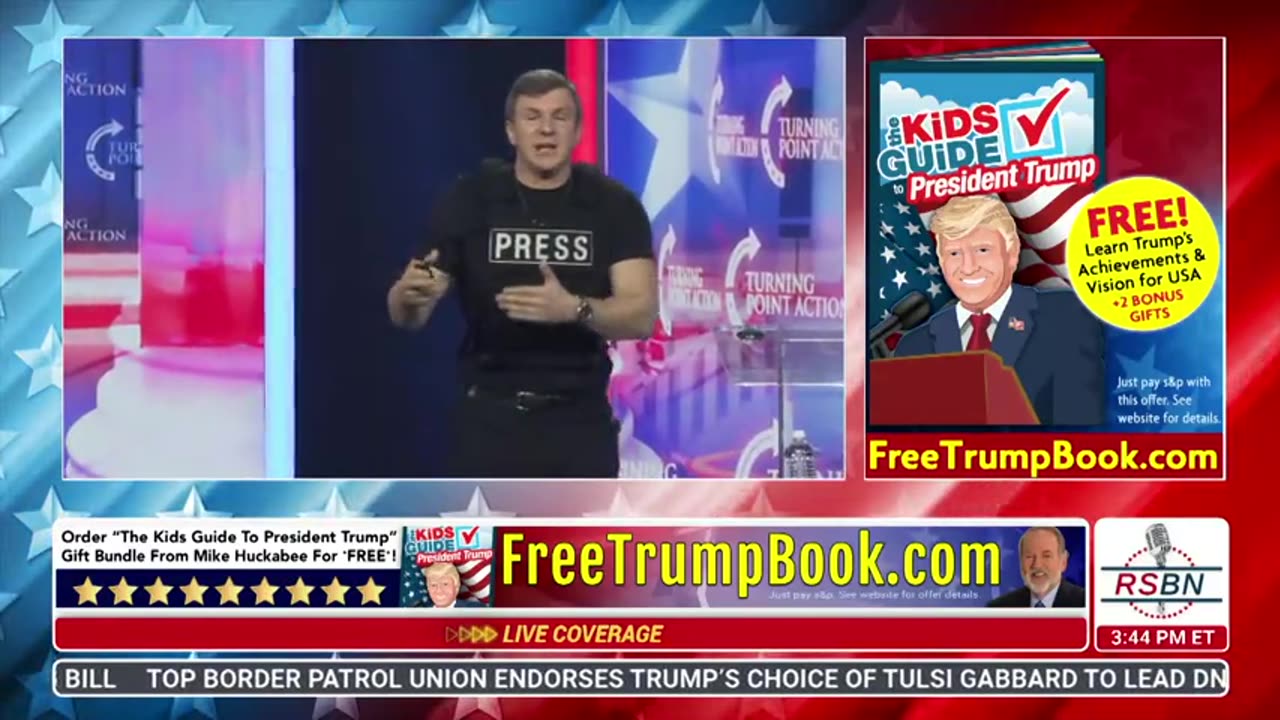 FULL SPEECH James O Keefe TPUSAs America Fest Conference Day Two - 122024