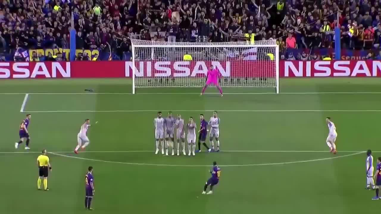 The amazing skills of Lionel Messi