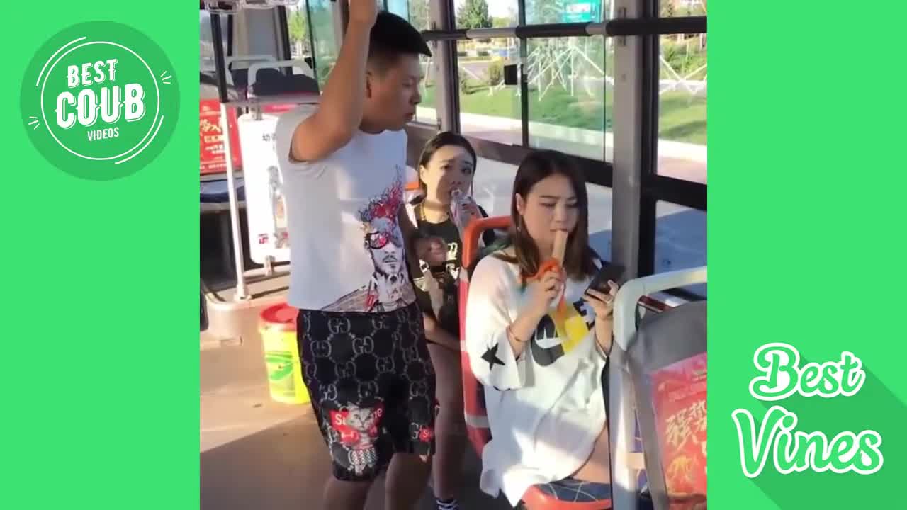 People doing stupid pranks