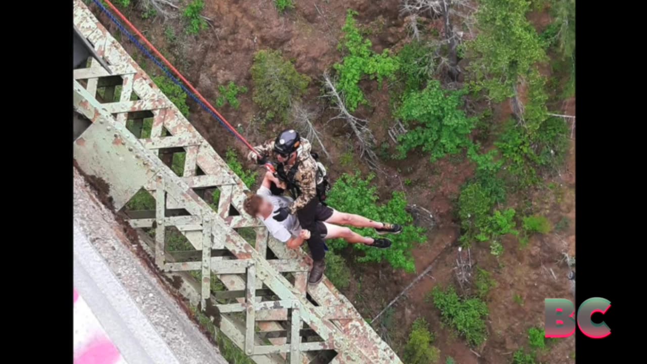 Teen survives 400-foot fall from canyon in Washington state