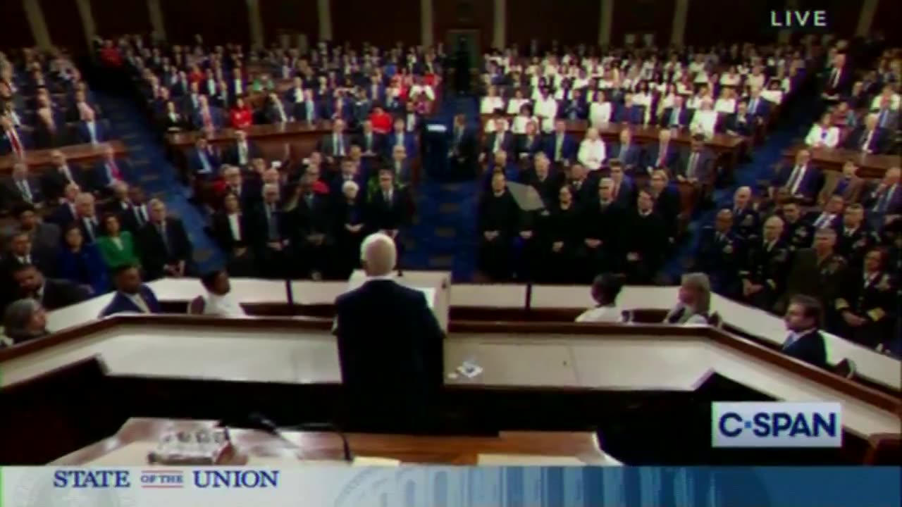 BIDEN: "My purpose tonight is to wake up the Congress and alert the American people