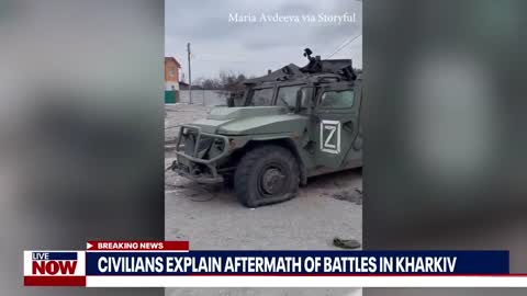 Russia-Ukraine war: Video shows aftermath of battle in Kharkiv | LiveNOW from FOX