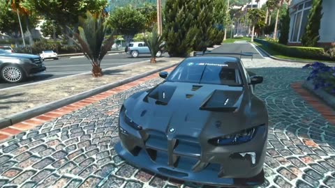 gta v ultra realistic gameplay [bmw sports car]