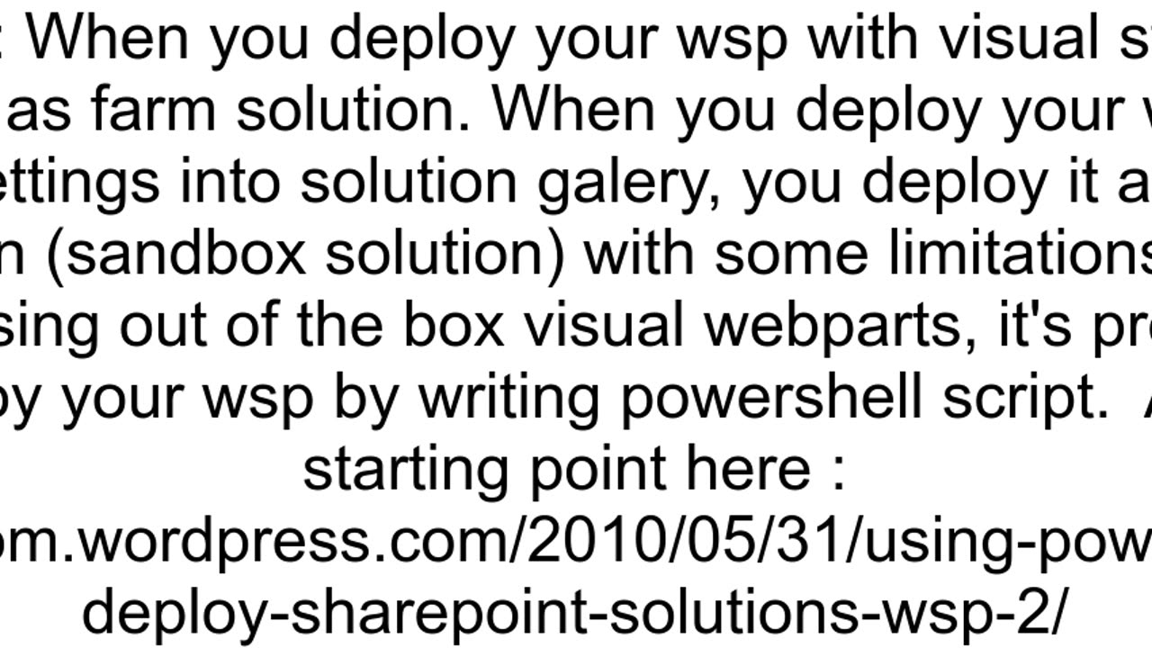 error activating wsp file in sharepoint server 2010