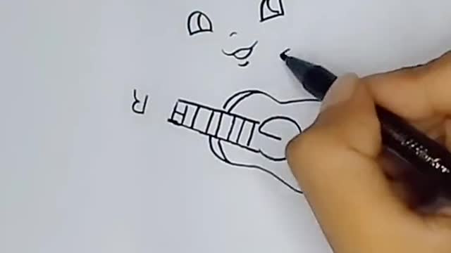 Guitar Drawing Skills From Name