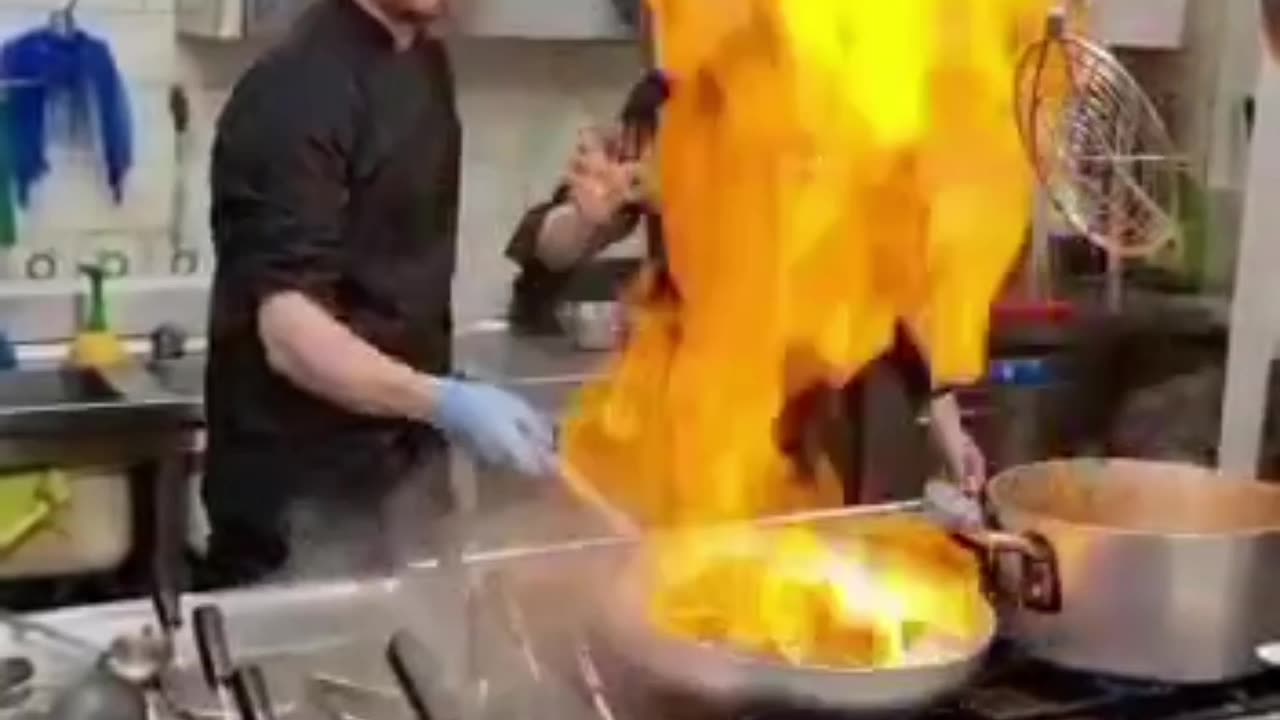 The FIRE that DANCES in the KITCHEN