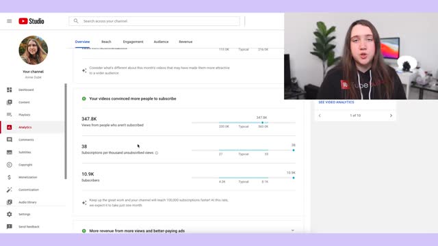 HOW I GAINED 10K SUBSCRIBERS IN A MONTH! | Analytics EXPOSED + Secret Strategies Revealed!