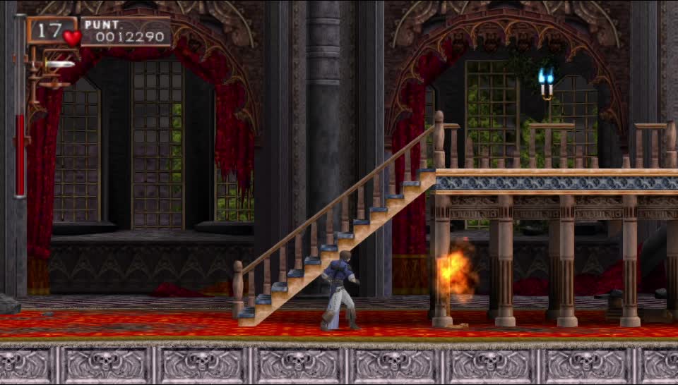 Castlevania The Dracula X Chronicles Mini gameplay