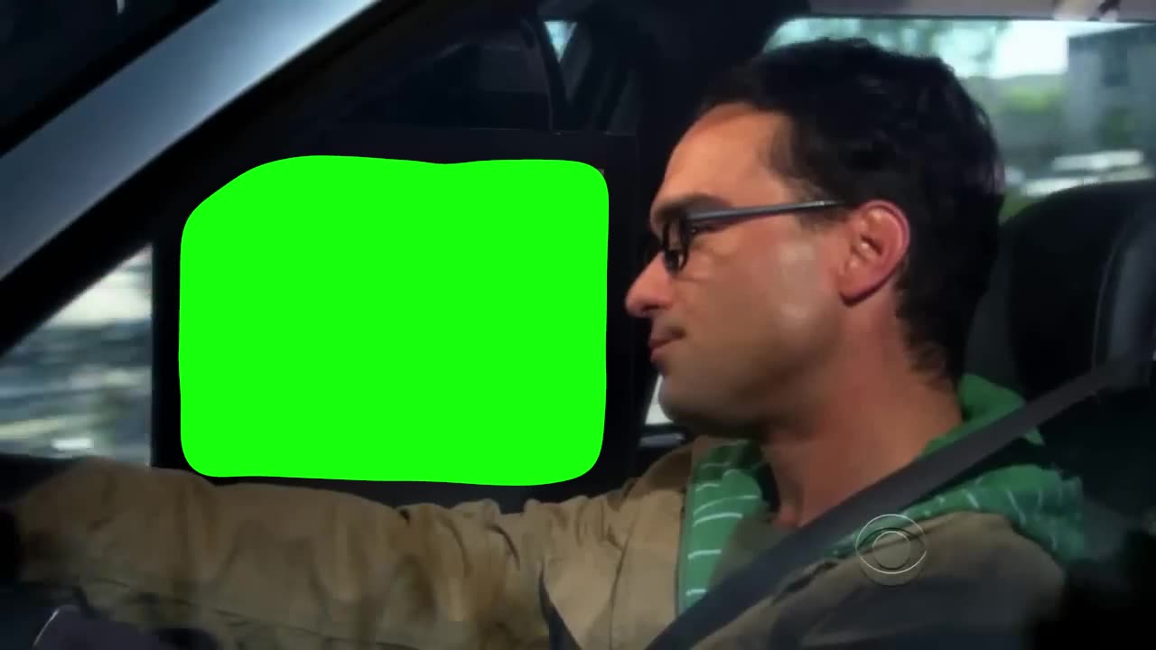 Bazinga Car | Green Screen