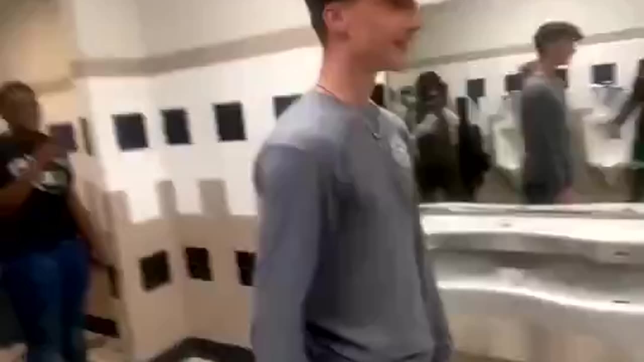 Kid was talking shit so he got beat up and got his friend to help him