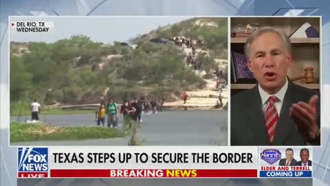 Greg Abbott: Texas will finish what President Trump started " the Border Wall "