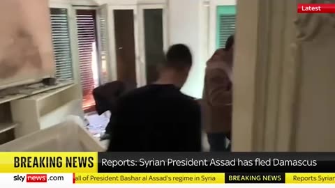 Assad Residential Palace Raided