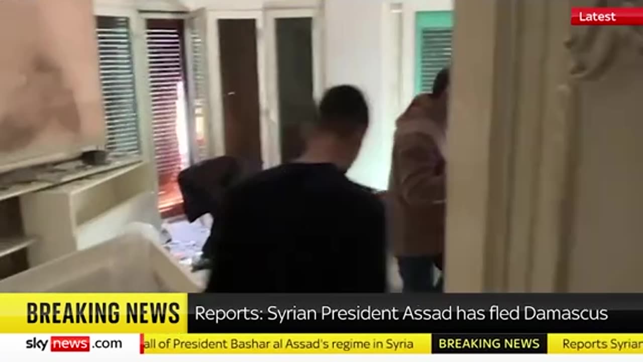 Assad Residential Palace Raided