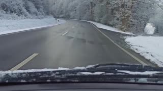 Amazing Nature! Snow! Germany, Bayern. 🎥