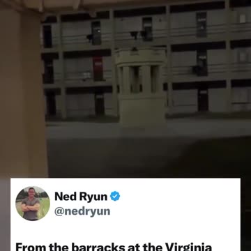 VIDEO - Virginia Military Institute. The announcement Trump won again!