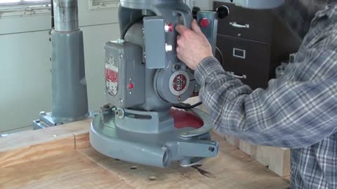 1960 Rockwell Model 40C Long Arm radial arm saw