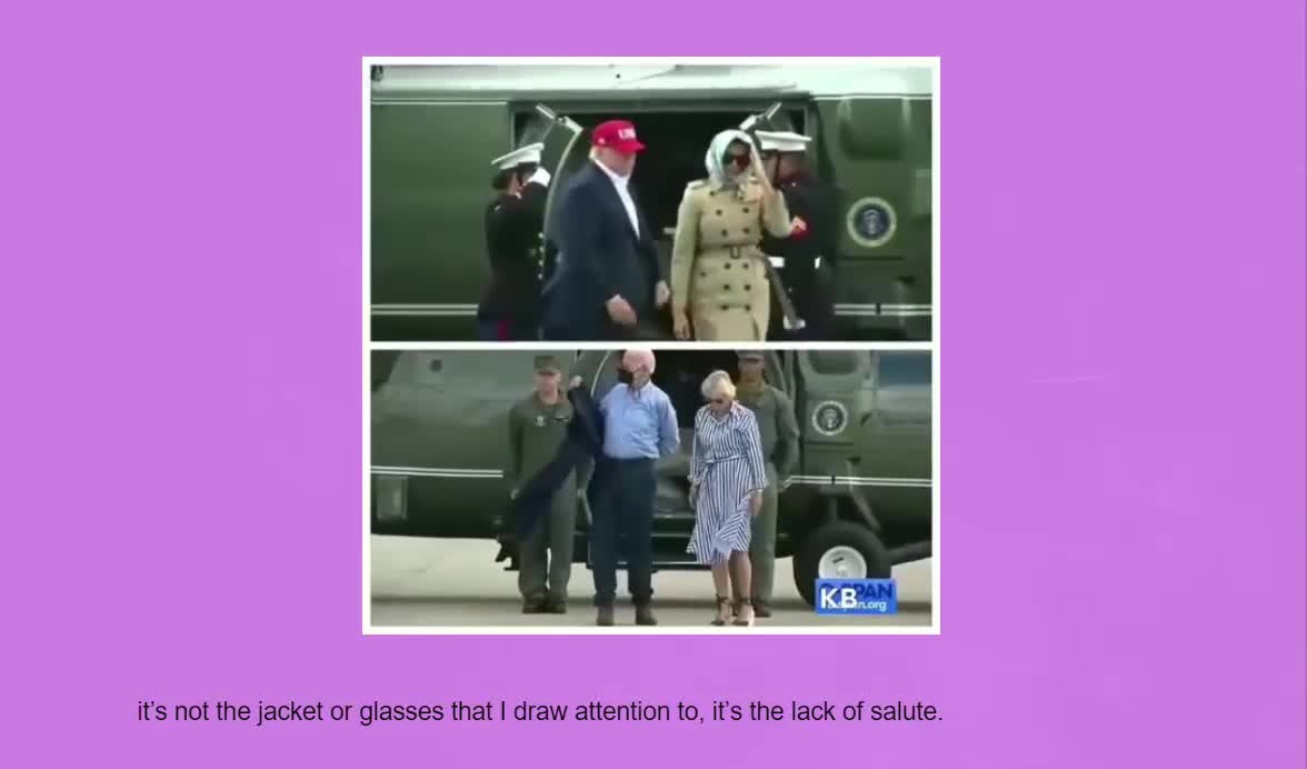 No Salute To Biden