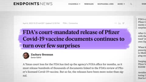 Analysis of Pfizer’s 2nd data release reveals FDA knew but suppressed