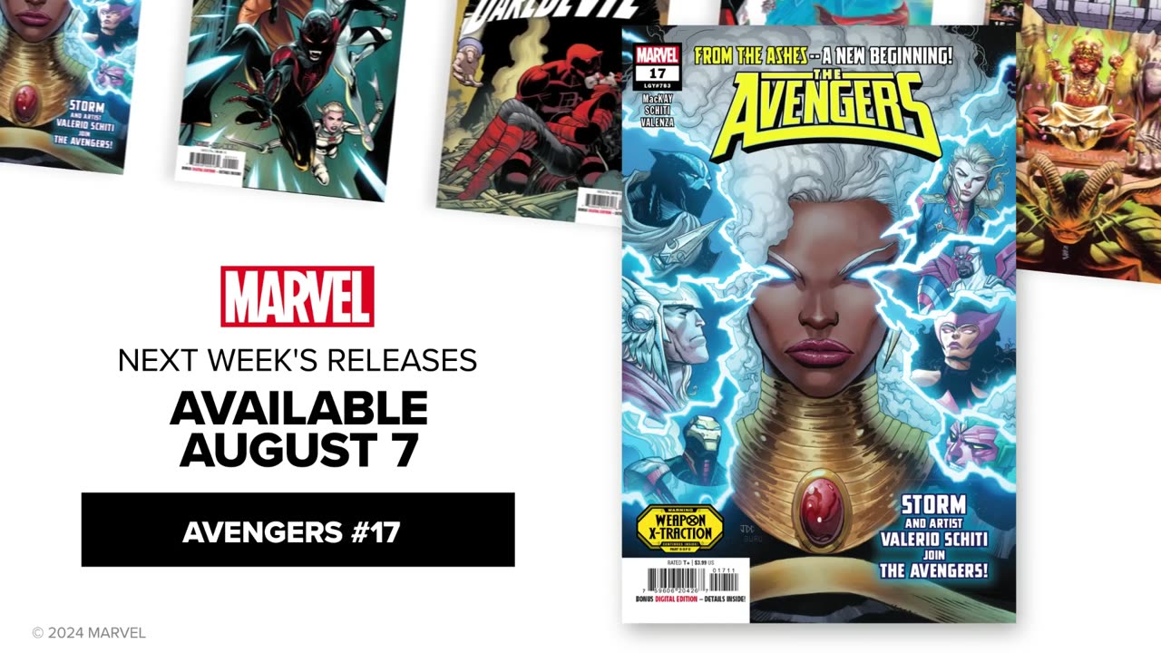 New Marvel Comics for Aug 7, 2024