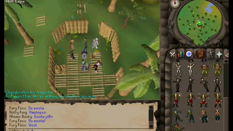 Litlblondgrl gets 99 Hunting 2007 Runescape