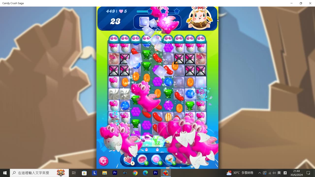 Candy Crush Saga Record (Level 449)