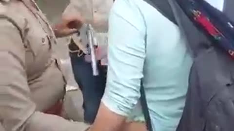 Viral Video: Country-Made Pistol Found On Teacher In UP After Tip-Off