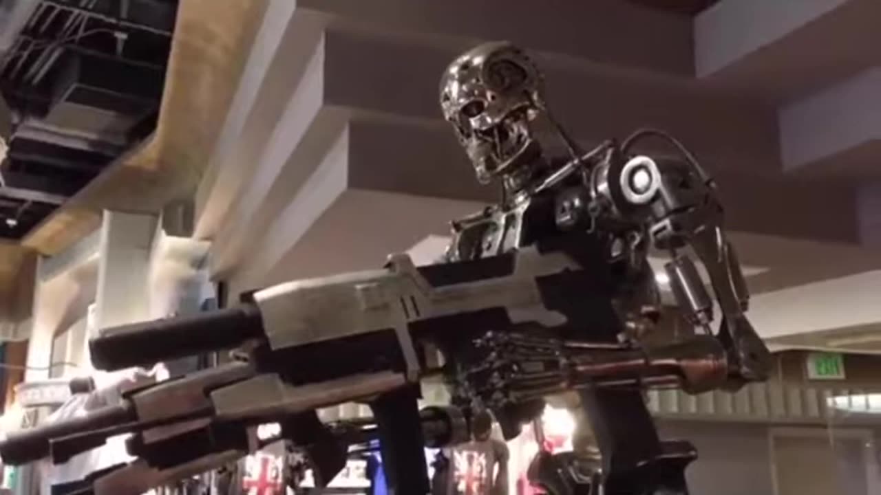 Terminator 2:3D Store and Props