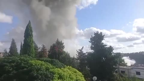 Dokumenty z ataków IDF w Libanie.
